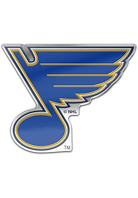 St Louis Blues Auto Badge Car Emblem - Blue