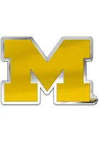 Michigan Wolverines Auto Badge Logo Car Emblem - Blue