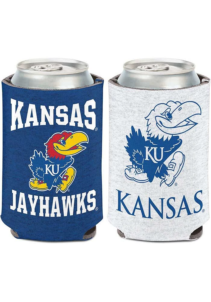 Kansas Jayhawks Team Color Heathered Coolie