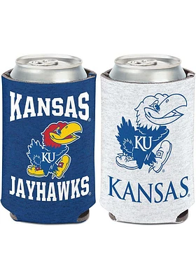 Kansas Jayhawks Team Color Heathered Coolie