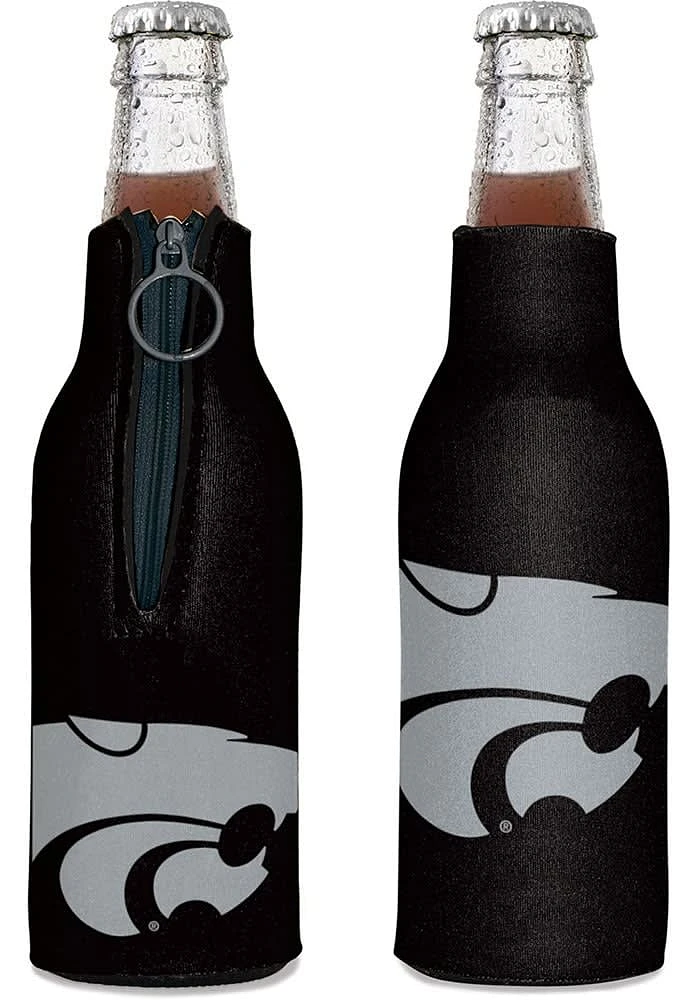K-State Wildcats Blackout Bottle Coolie