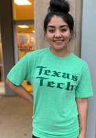 Texas Tech Red Raiders Green Celtic Tonal Short Sleeve T Shirt