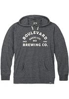 Rally Kansas City Mens Navy Blue Boulevard Long Sleeve Hoodie