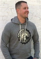 Rally Kansas City Mens Grey Boulevard Long Sleeve Hoodie