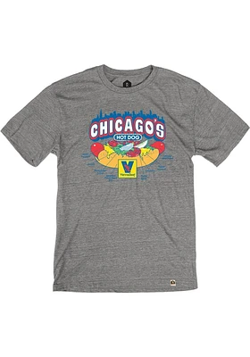 Rally Chicago Grey Vienna Beef Short Sleeve Fashion T Shirt