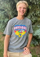 Rally Chicago Grey Vienna Beef Short Sleeve Fashion T Shirt