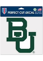Baylor Bears 8x8 Auto Decal - Green