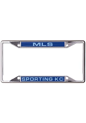 Sporting Kansas City Metallic Inlaid License Plate Frame - Blue