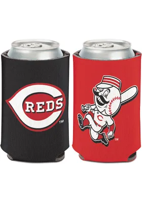 Cincinnati Reds Logo 12 oz Can Coolie