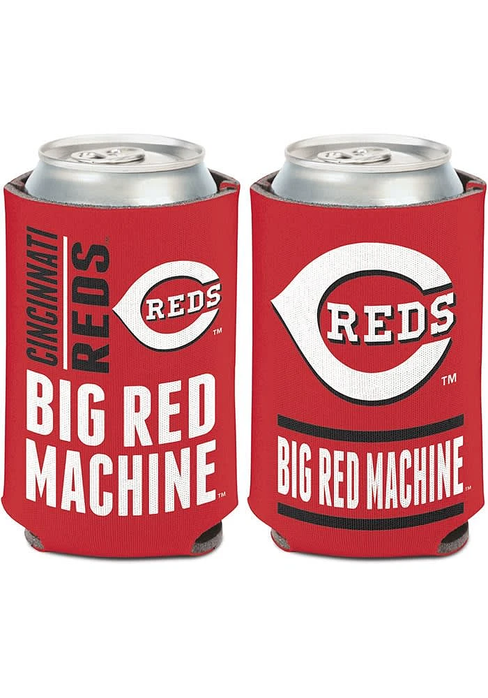 Cincinnati Reds 12 oz Can Coolie