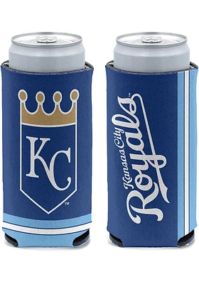 Kansas City Royals Striped Primary Logo Slim Coolie