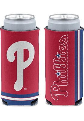Philadelphia Phillies Striped Primary Logo Slim Coolie