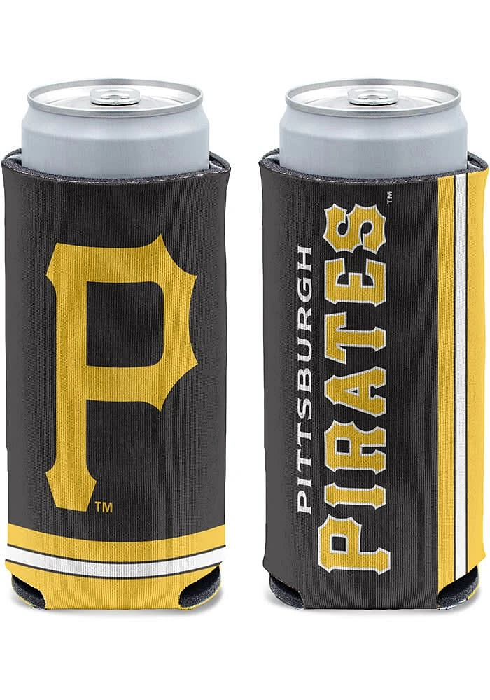Pittsburgh Pirates Striped Primary Logo Slim Coolie