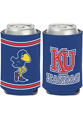 Kansas Jayhawks Team Color Heathered Vintage Coolie
