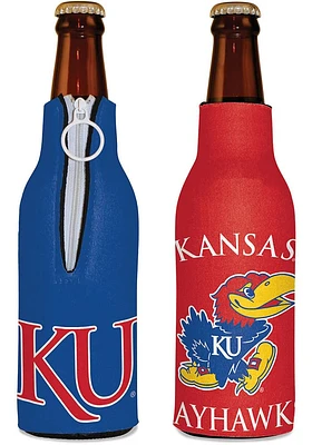 Kansas Jayhawks 2-Sided Bottle Coolie