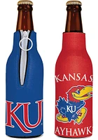 Kansas Jayhawks 2-Sided Bottle Coolie