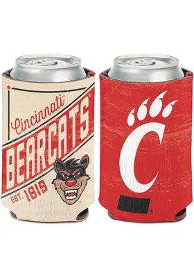 Cincinnati Bearcats 12 oz Vintage Logo Coolie