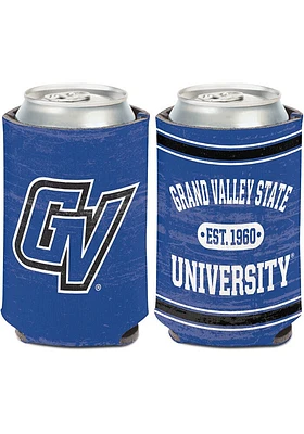 Grand Valley State Lakers Team Color Heathered Vintage Coolie