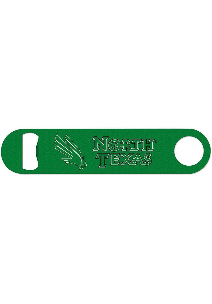 North Texas Mean Green Longneck Bottle Opener