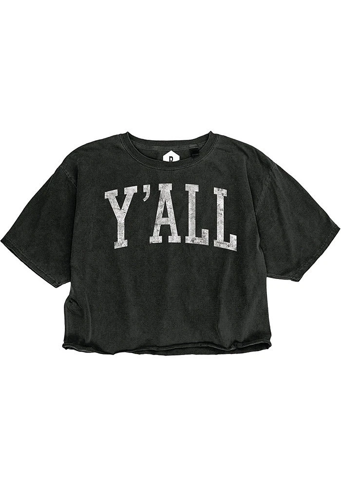 RALLY Womens YAll Short Sleeve T-Shirt
