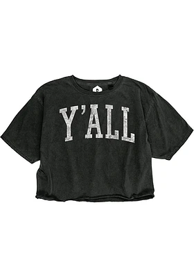 RALLY Womens YAll Short Sleeve T-Shirt