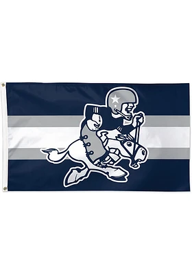 Dallas Cowboys Vintage Silk Screen Grommet Flag -