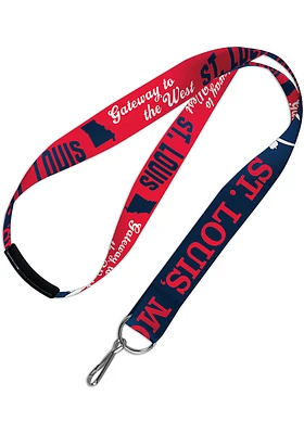 St Louis Skyline Graphic Lanyard