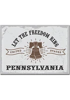 Pennsylvania Skyline 3x4 Metal Magnet