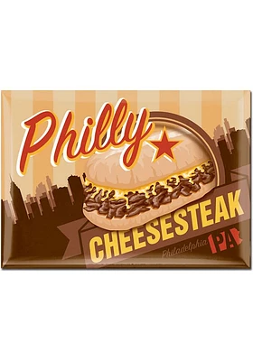 Philadelphia Philly Cheesesteak 3x Magnet