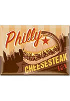 Philadelphia Philly Cheesesteak 3x Magnet