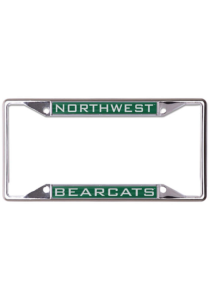 Northwest Missouri State Bearcats Metallic Inlaid License Plate Frame - Green