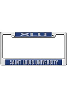 Saint Louis Billikens Metallic Inlaid License Plate Frame - Blue