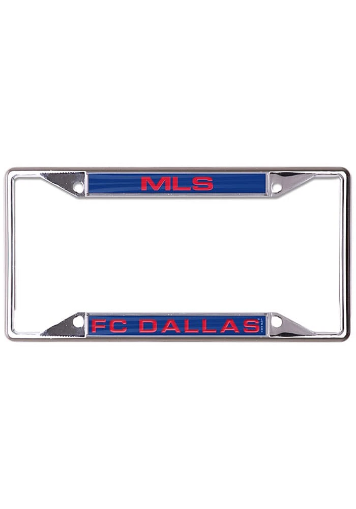 FC Dallas Metallic Inlaid License Plate Frame - Blue