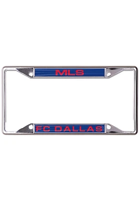 FC Dallas Metallic Inlaid License Plate Frame - Blue