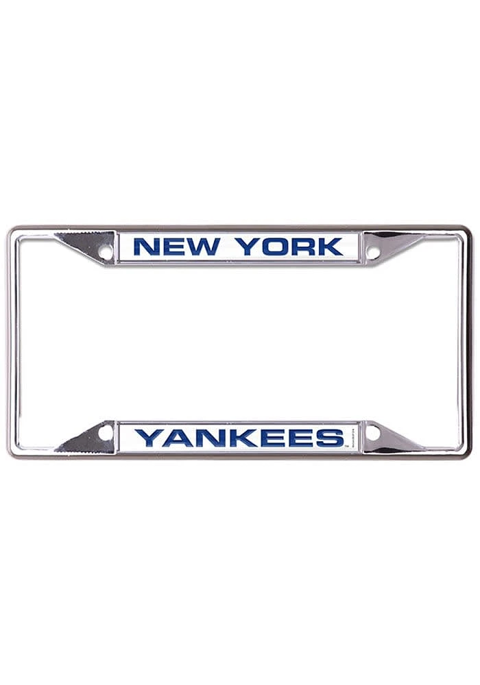 New York Yankees Metallic Inlaid License Plate Frame