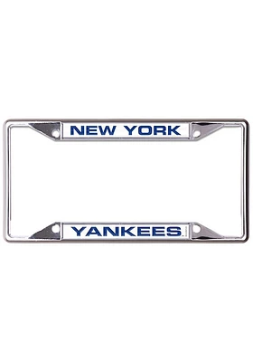 New York Yankees Metallic Inlaid License Plate Frame