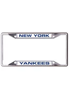 New York Yankees Metallic Inlaid License Plate Frame