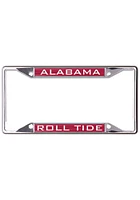 Alabama Crimson Tide Metallic Inlaid License Frame