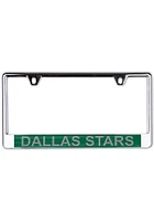 Dallas Stars Metallic Printed License Plate Frame - Green