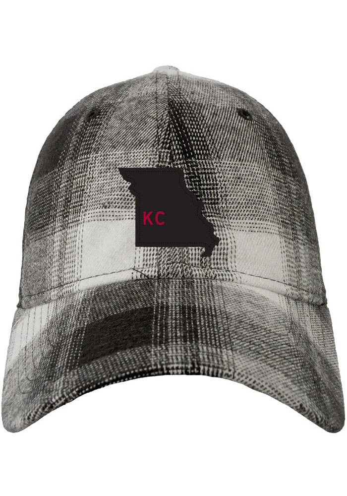 Kansas City Parker Meshback Adjustable Hat - Black