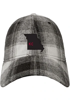 Kansas City Parker Meshback Adjustable Hat - Black