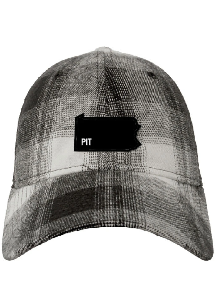 Pittsburgh Parker Meshback Unique Adjustable Hat - Black