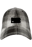 Pittsburgh Parker Meshback Unique Adjustable Hat - Black