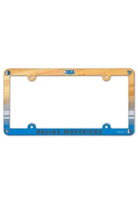 Dallas Mavericks Plastic Full Color License Frame