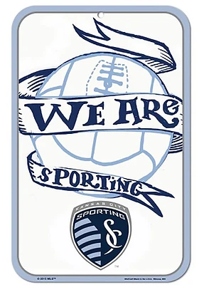 Sporting Kansas City 11X17 Plastic Sign