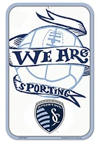 Sporting Kansas City 11X17 Plastic Sign