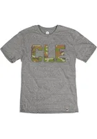 Cleveland Grey CLE Short Sleeve T Shirt