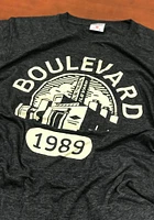 Charlie Hustle Kansas City Black Boulevard Short Sleeve Fashion T Shirt
