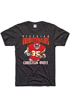 Christian Okoye Kansas City Black Nigerian Nightmare Short Sleeve Fashion Player T Shirt