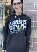 Charlie Hustle Sporting Kansas City Mens Charcoal Two States One Fashion Hood